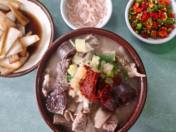 구미시 성주순대 대표 음식