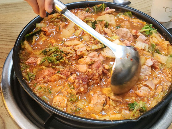 구미시 도산식육식당 돼지찌개