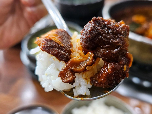 구미시 황금식당 갈비찜