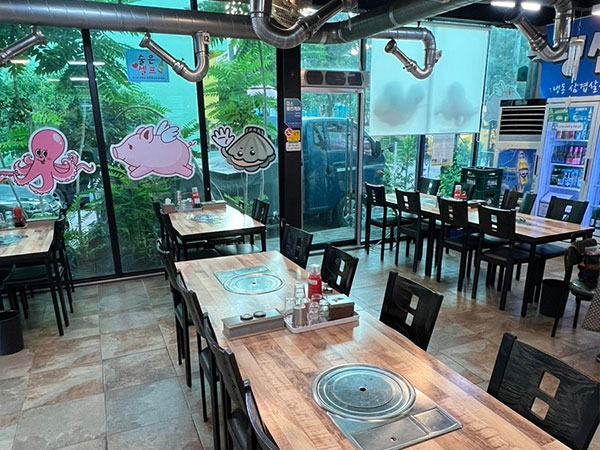 구미시 바다포차 내부 인테리어