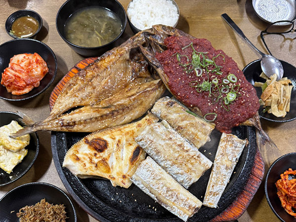 구미시 참숯생선구이 대표 음식