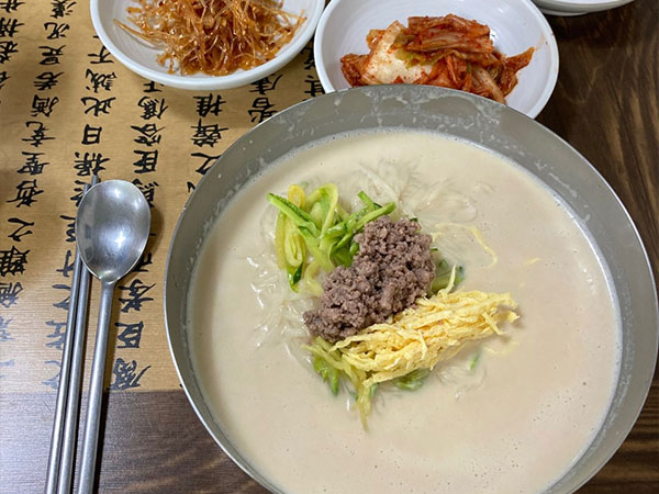 경산시 할매선지국 콩국수