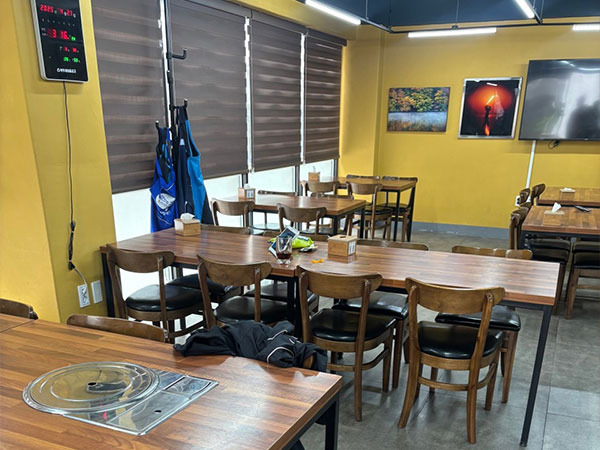 경산시 금가찜닭 내부 인테리어