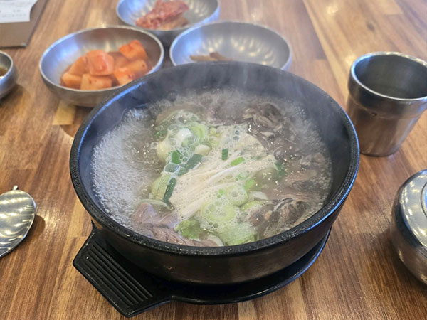 경산시 곽옥자삼대곰탕 대표 음식