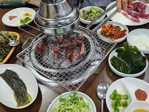 경산시 대천황우촌 대표 음식