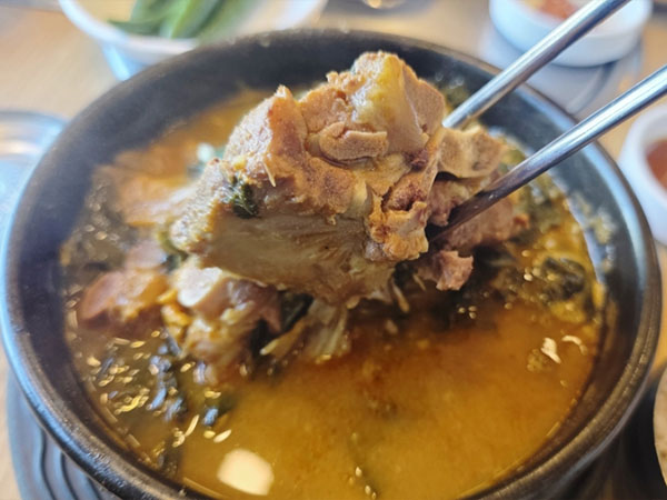 경산시 누리마을감자탕 진량점 뼈해장국