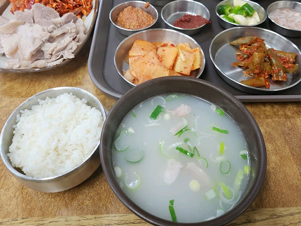 경산시 남일식당 대표 음식