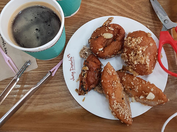 영주시 정도너츠 본점 도토리전