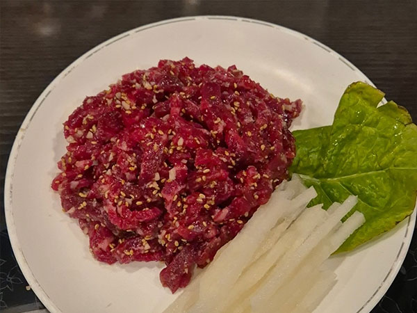 영주시 축산식육식당 육회