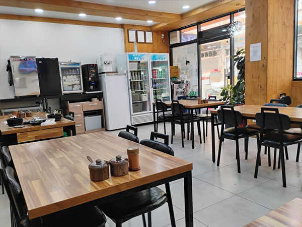 영주시 동양순대 내부 인테리어