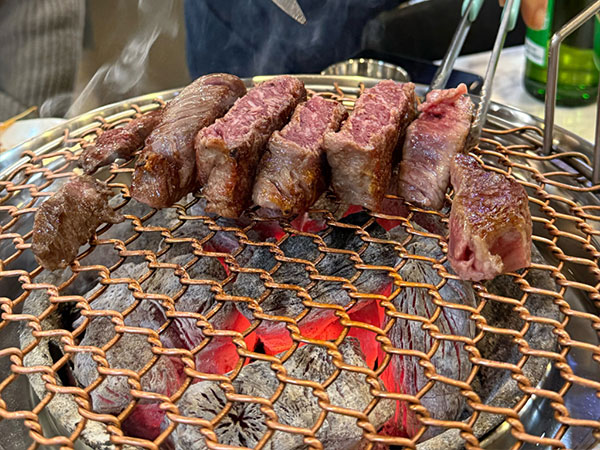 영주시 소백산생고기 대표 음식