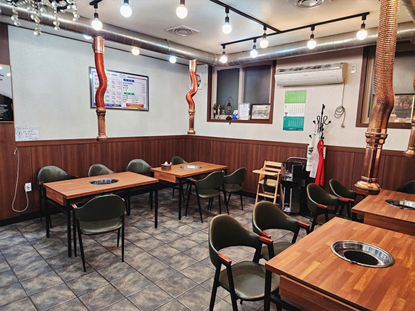 영주시 마당숯불갈비 내부 인테리어