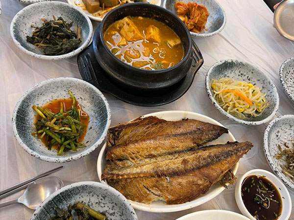 영주시 종점식당 대표 음식