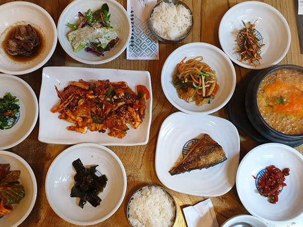 영주시 현대한정식 대표 음식