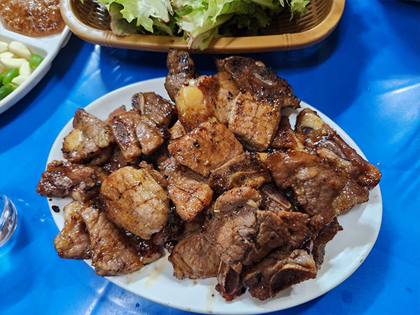 영주시 오거리할매포장 연탄구이