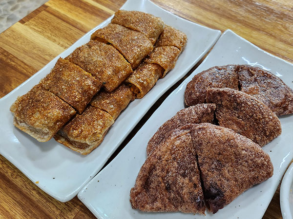 영주시 호원당식당 메밀전병, 수수부꾸미