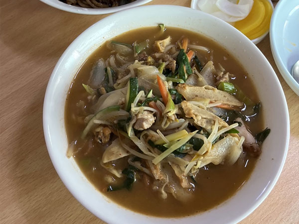 영천시 광명식당 대표 음식