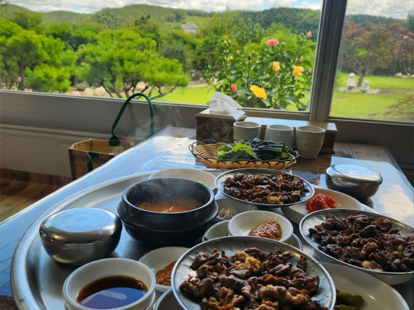 영천시 단골석쇠불고기 대표 음식