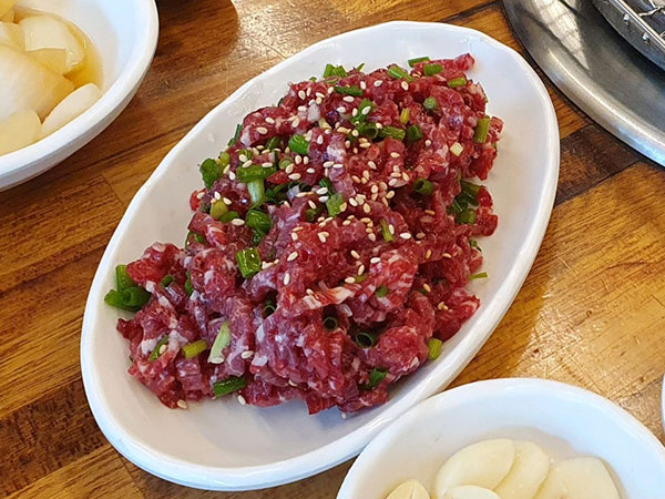 영천시 영양숯불갈비 도남점 육회