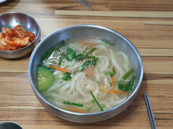 영천시 제일손칼국수 대표 음식