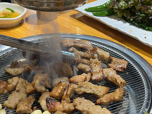 영천시 이가정숯불갈비 대표 음식