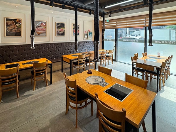 영천시 이가정숯불갈비 내부 인테리어