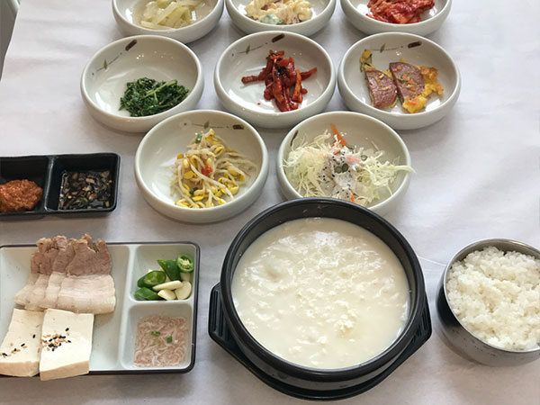 영천시 별빛순두부 대표 음식