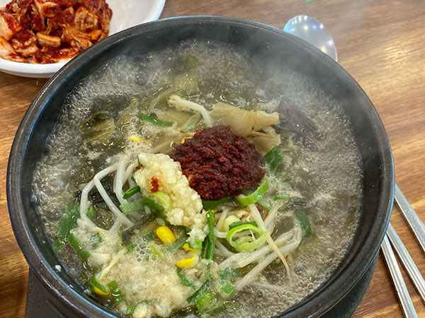 영천시 신제주해장국 대표 음식