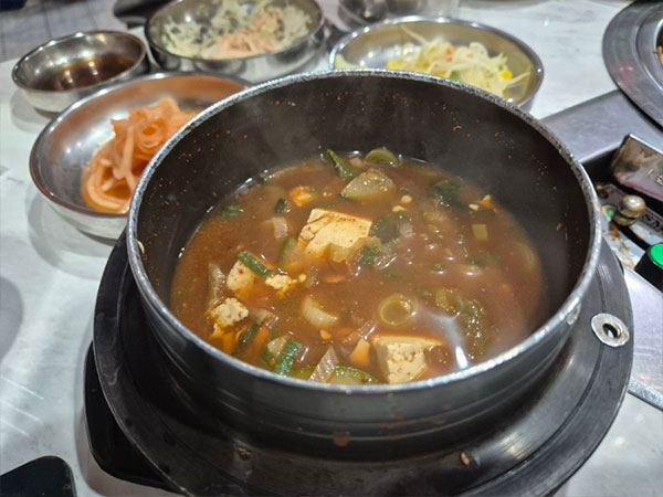 대전갈비집 된장찌개