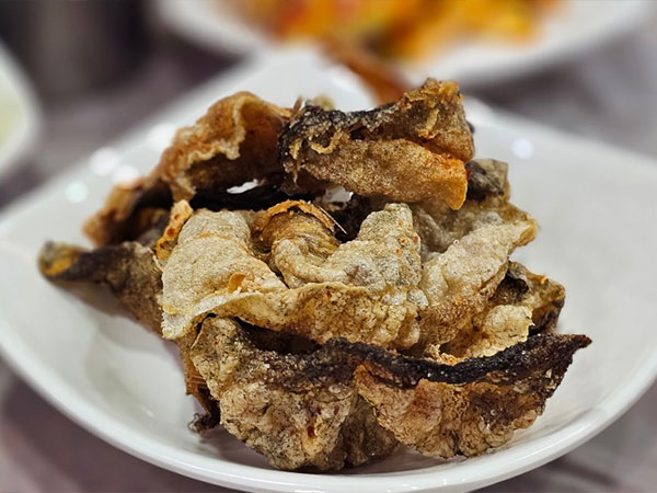 그때산집 복어 껍질 튀김