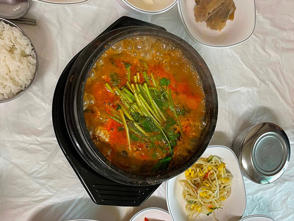 한일식당 새우탕