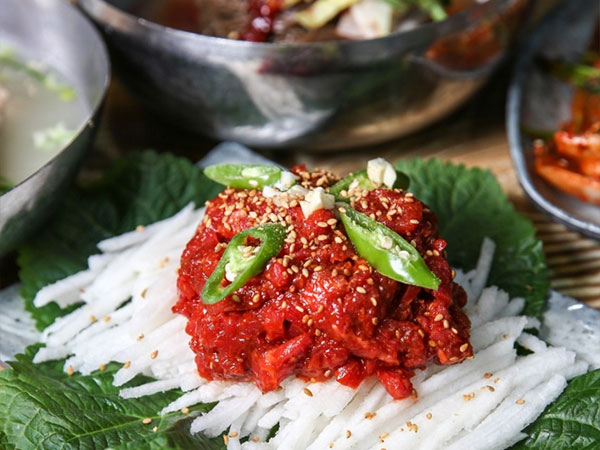 빛고을떡갈비 육회