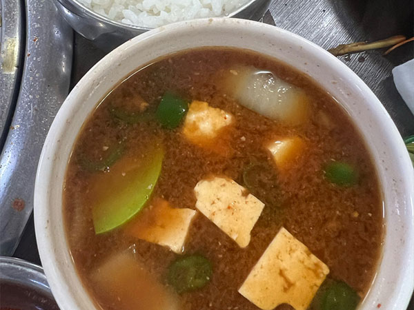 서울등심식당 공기밥+된장